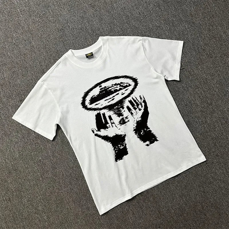 Men's cotton printed T-shirt