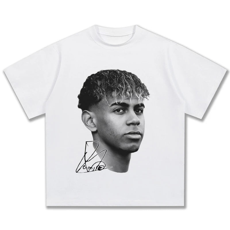 Hip Hop  New Yamal T-Shirt Men's and Women's