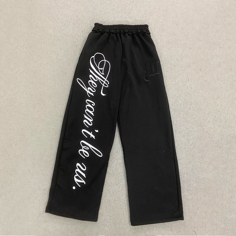 Men's Black Gothic Letter