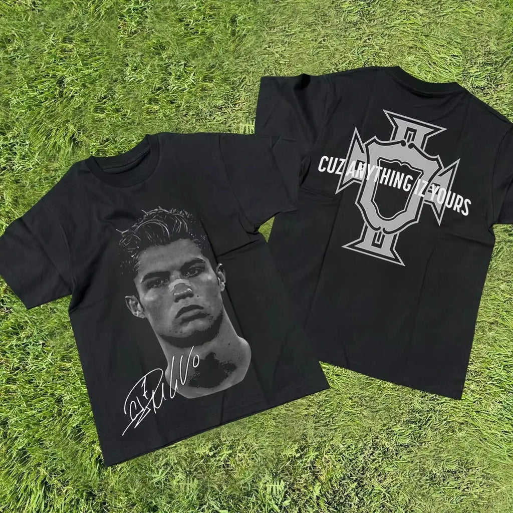 Cristiano Ronaldo Neymar Lionel Messi Football  Tshirt