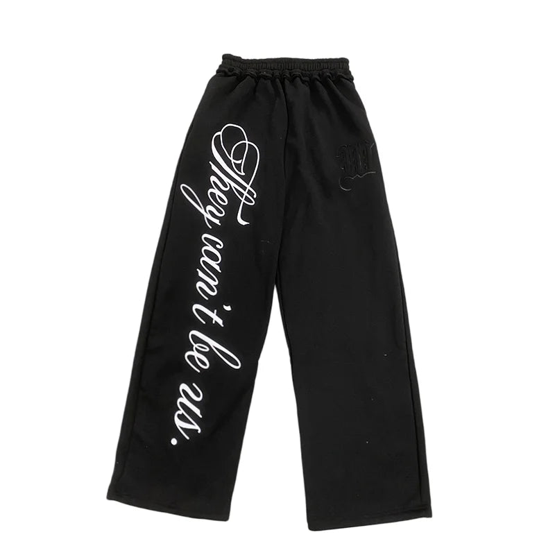 Men's Black Gothic Letter
