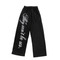 Men's Black Gothic Letter