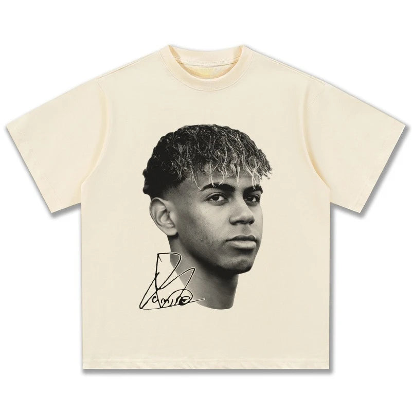 Hip Hop  New Yamal T-Shirt Men's and Women's