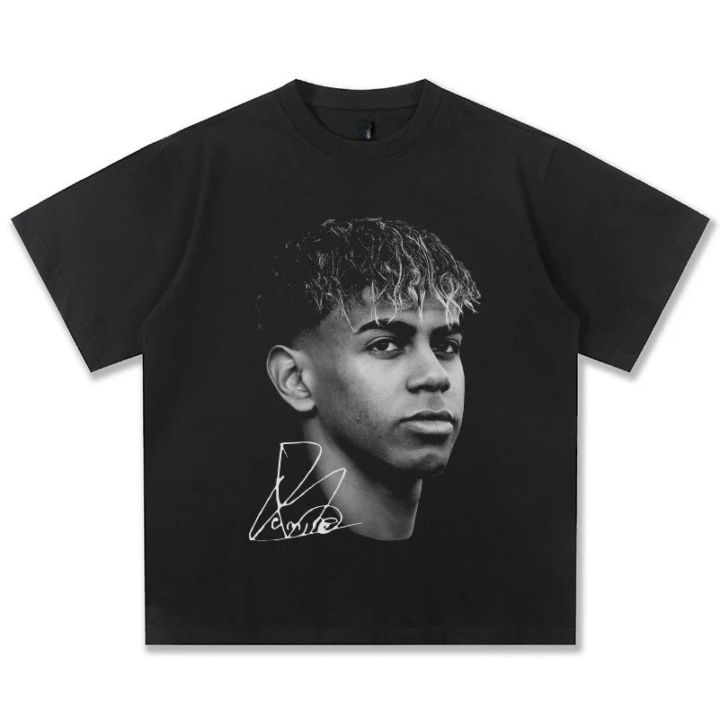 Hip Hop  New Yamal T-Shirt Men's and Women's